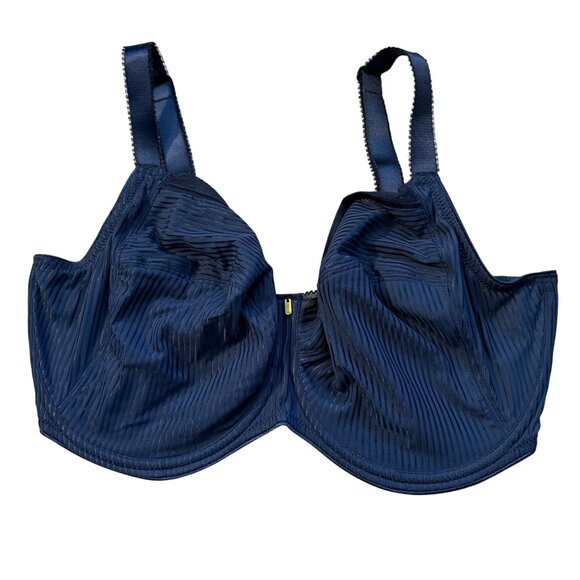 Fantasie 3091 Fusion Navy Full-Coverage Bra 36J With Underwire & Adjustable Stra - Picture 2 of 4